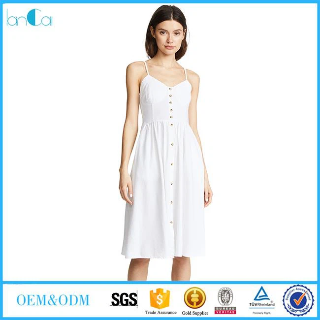 Button Up Midi Dress