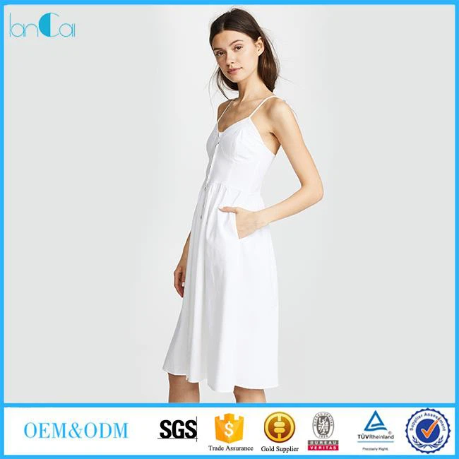 Button Up Midi Dress