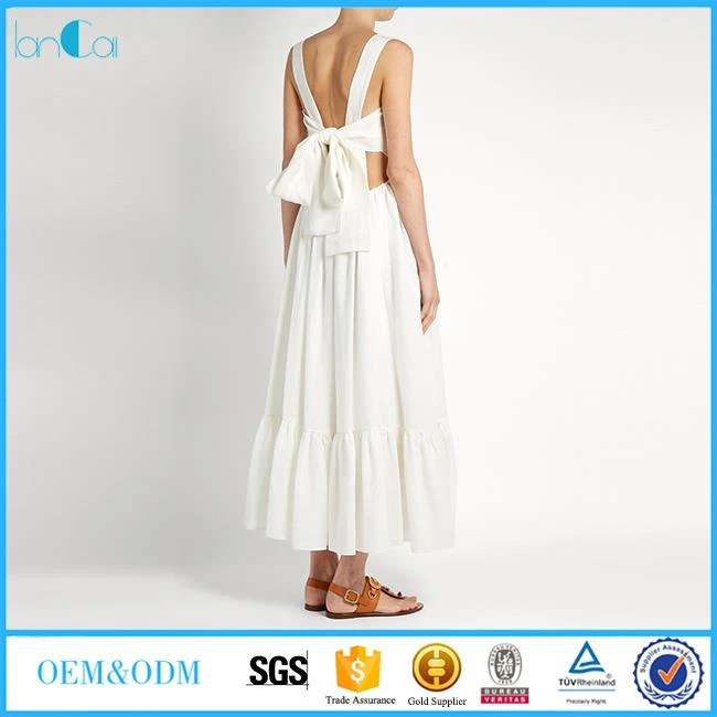 Long White Maxi Dress LCA73058